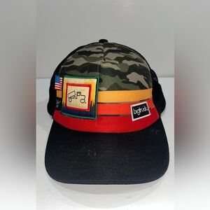 Men’s Camo and Red Trucker Hat’s